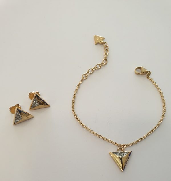 Conjunto Guess Pulseira + Brincos [GUMAE21PT_6]
