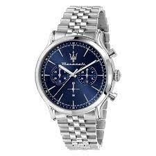 Relógio Maserati EPOCA 42MM CHR BLUE DIAL BR SS [R8873618024]